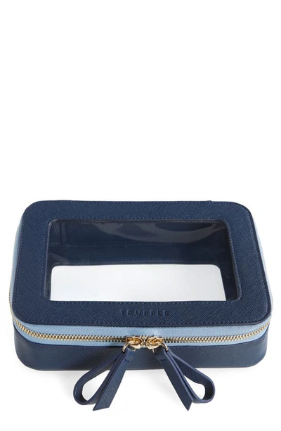 Truffle Clarity Jetset Cosmetics Case In Navy