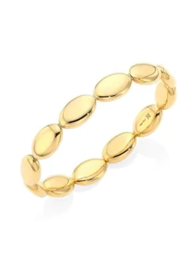 Alberto Milani Via Senato 18k Yellow Gold Bangle Bracelet