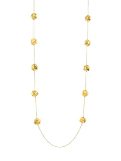 Alberto Milani Millennia 18k Yellow Gold Geometric Chain Necklace