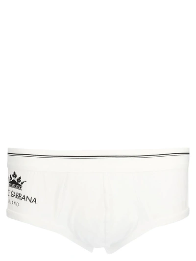 Dolce & Gabbana Boxer In White