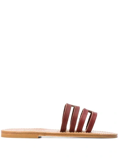 K.jacques Hekla Sandals In Red