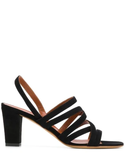 Michel Vivien Raise Sandals In Black