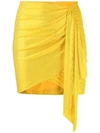 Alexandre Vauthier Crystal In Yellow