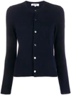 Comme Des Garçons Play Classic Knit Cardigan In Blue