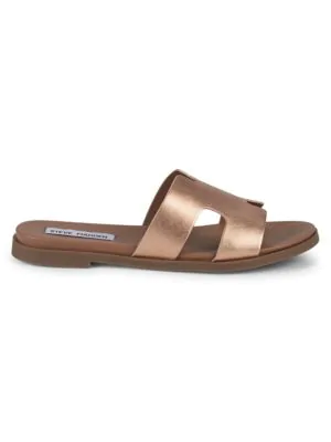 steve madden rose gold sandals