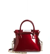 Maison Margiela Mini 5ac Convertible Leather Bag In Haute Red
