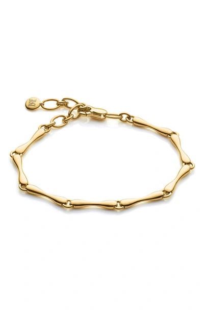 Monica Vinader Nura Reef Bracelet In Yellow Gold