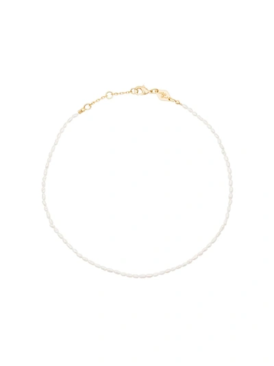 Anni Lu White Wave Pearl Anklet