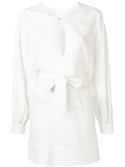 Le Kasha Byblos Dress In White