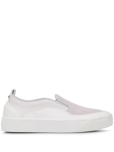 Jimmy Choo Slip-on Sneakers In White