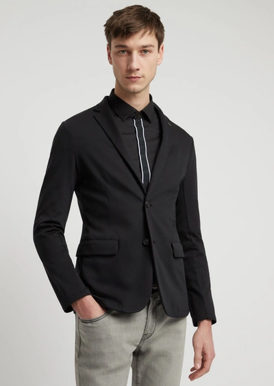 Emporio Armani Casual Jackets - Item 41887573 In Black