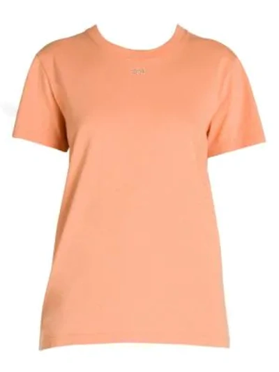 Off-white Shifted Carryover Tee In Salmon
