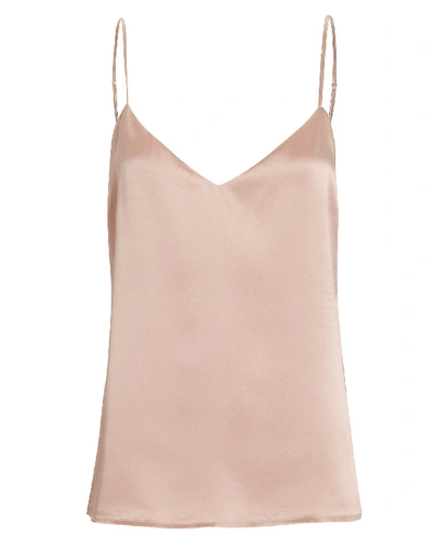 L Agence Jane Satin Camisole In Pink