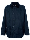 Barbour Classic Wax Jacket In Blue