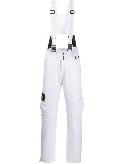 Colmar A.g.e. By Shayne Oliver Dungarees Cargo Trousers In White