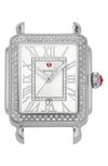 Michele Deco Madison Mid Diamond Dial Watch Head, 29mm X 31mm In No_color