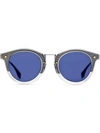 Fendi Eyewear Round Sunglasses - Blue