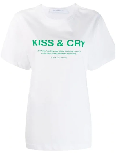 Walk Of Shame Kiss & Cry T In White