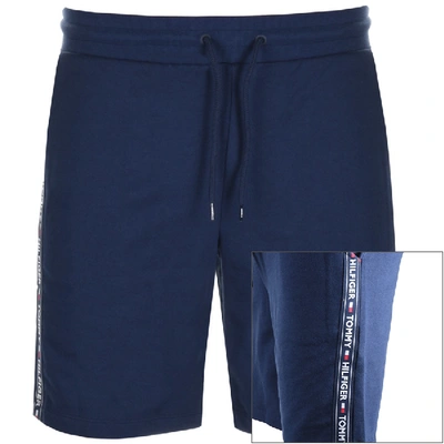 Tommy Hilfiger Loungewear Tape Logo Shorts Navy