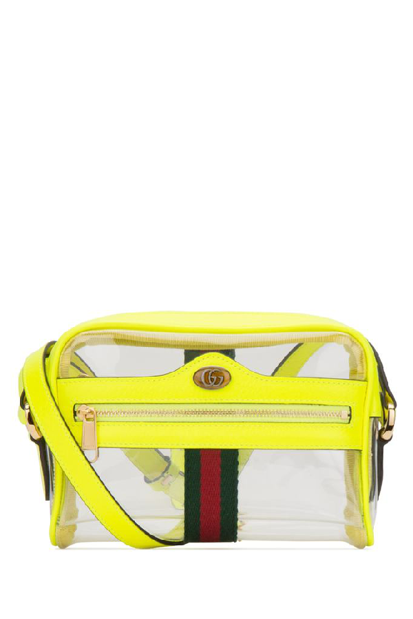 Gucci Ophidia Mini Shoulder Bag In Yellow | ModeSens