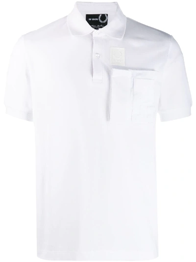 Fred Perry Raf Simons X  Piqué Logo Polo Shirt - 白色 In White