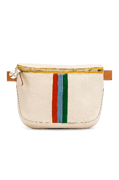 Clare V, Bags, Striped Rustic Leather Crossbody Bag Clare V