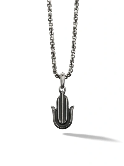 David Yurman Petrvs Hamsa Amulet In Ss