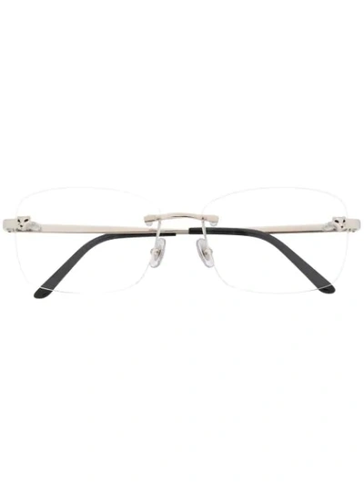 Cartier Panthere Glasses In Black