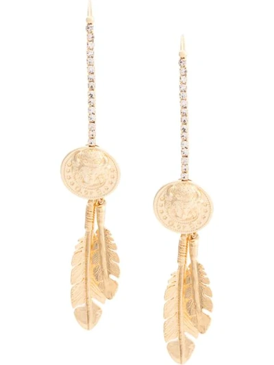 Gas Bijoux Icone Bubalina Earrings In Gold