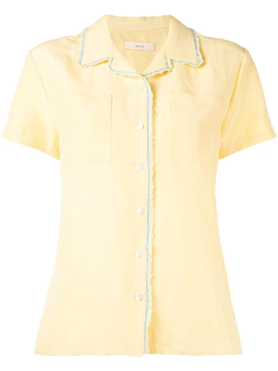 Matin Selvedge Shirt - Yellow