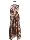 Anjuna Printed Aurora Maxi Dress - Gold