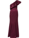 Zac Zac Posen Vaille Gown In Red