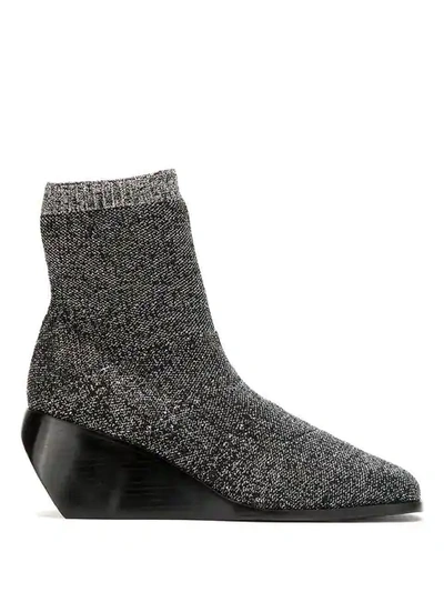 Uma Raquel Davidowicz Tully Boots In Silver