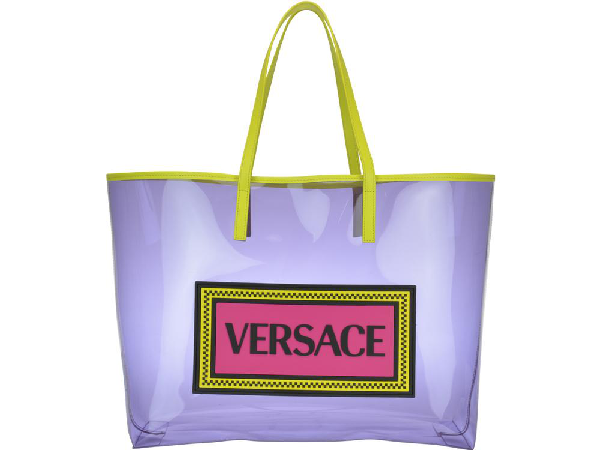 versace pvc tote