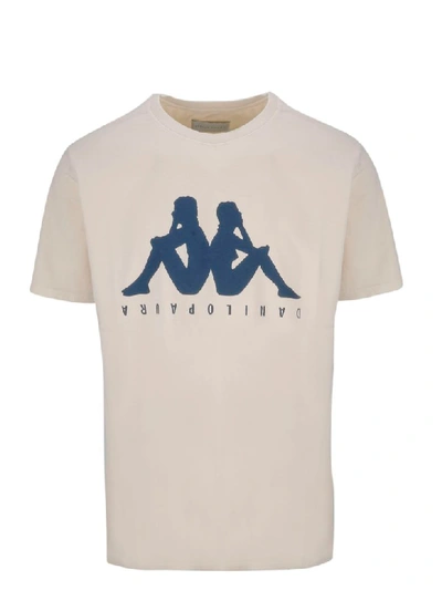 Kappa Logo Print T-shirt In White | ModeSens