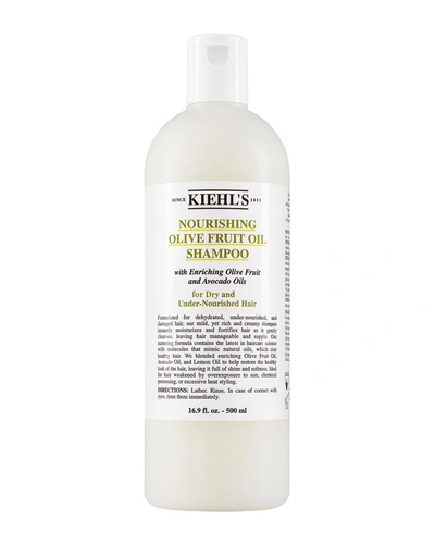 Kiehl's Since 1851 Kiehl's Olive Fruit Oil Nourishing Shampoo (500ml) In White