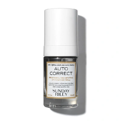 Sunday Riley Autocorrect Brightening And Depuffing Eye Contour Cream