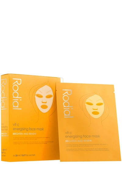 Rodial Vit C Energising Face Masks - Pack Of Four