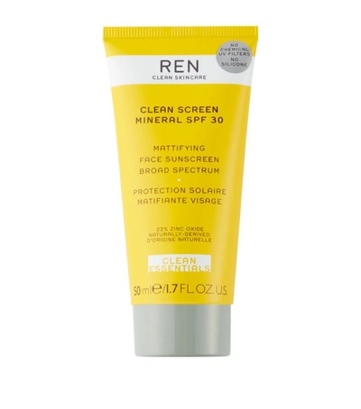 Ren Clean Skincare Clean Screen Mineral Spf 30 1.7 Fl Oz-no Color In Multi
