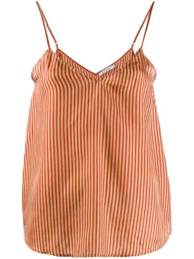 Mes Demoiselles Striped Tank Top - Red
