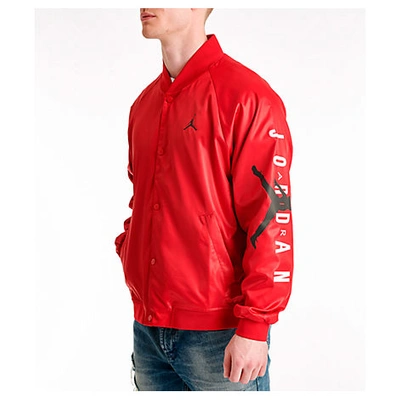 Nike Men's Jordan Jumpman Stadium Jacket, Red | ModeSens