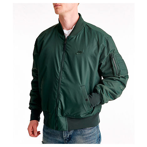 nike men's reversible bomber jacket