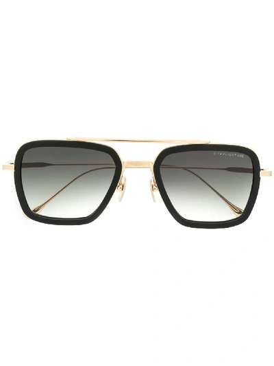 Dita Eyewear Flight .006 Sunglasses In Black