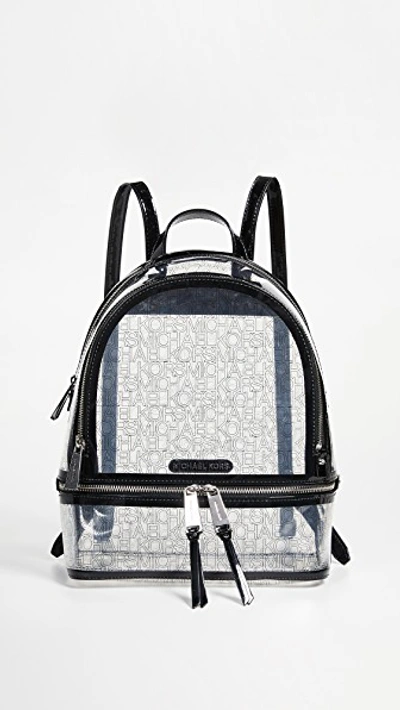 Clear backpack deals michael kors