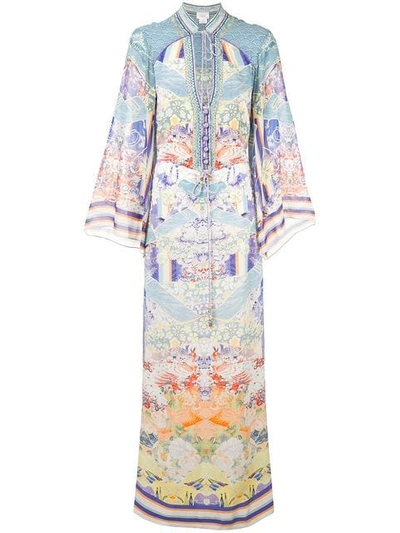 Camilla Drawstring Waist Dress - Multicolour