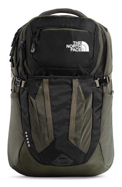 The North Face Recon Backpack - Black In Tnf Black/ New Taupe Green |  ModeSens