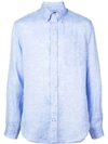 Gitman Vintage Button Down Shirt In Blue
