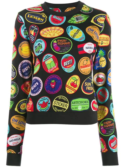 love moschino sweatshirt sale
