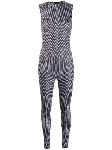 grey fitted jumpsuit