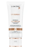 Lancôme Uv Expert Mineral Cc Cream Tinted Moisturizer Broad Spectrum Spf 50 In Shade 4